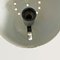 Italienische Moderne Wandlampe aus verchromtem Stahl mit Kugelförmigem Lampenschirm, 1970er 7