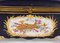 Russian Hand-Painted Porcelain and Ormolu Casket, 1980s 3