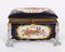 Russian Hand-Painted Porcelain and Ormolu Casket, 1980s 2