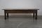 Large Antique Oak Coffee Table with Drawer, Image 1