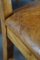 Esszimmerstühle aus Schafsleder mit Gestell aus hellem Holz, 6 . Set 12