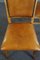 Sheep Leather Dining Chairs with Light Wood Frames, Set of 6 10