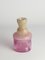 Vase Art en Verre Rose et Jaune Bubblegum par Milan Vobruba, Suède, 1980s 9