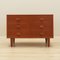 Danish Teak Chest of Drawers from Domino Møbler, 1970s, Image 1