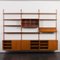 Mid-Century Three-Bay Teak Wall Unit by Thygesen & Sørensen, 1960s 4