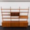 Mid-Century Three-Bay Teak Wall Unit by Thygesen & Sørensen, 1960s 9