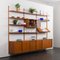 Mid-Century Three-Bay Teak Wall Unit by Thygesen & Sørensen, 1960s 5