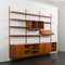 Mid-Century Three-Bay Teak Wall Unit by Thygesen & Sørensen, 1960s, Image 6