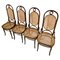 Art Deco Dining Room Set with Thonet 207 Chairs, 1930s, Set of 5 12