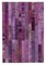 Vintage Modern Purple Rug, Image 1