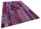 Vintage Modern Purple Rug 2