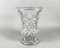 Large Vintage Crystal Decorative Vase in Cut Crystal, France, 1950s 3