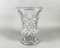 Large Vintage Crystal Decorative Vase in Cut Crystal, France, 1950s, Image 3