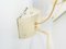 Weiße Modell 238/2 Wandlampe aus Metall von Gino Sarfatti für Arteluce, 1960er 13
