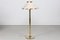 Scandinavian Modern Anna Floor Lamp with Brass Stem with Canvas Shade by Anna Ehrner for Atelje Lyktan, Sweden, 1970s, Image 1