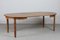 Danish Round Extendable Dining Table in Oak by Henning Kjærnulf, 1960s 4