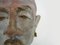 Face Sculpture in Polychrome Clay and Plaster by Ph Monaux, Ariège 3