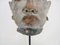 Face Sculpture in Polychrome Clay and Plaster by Ph Monaux, Ariège, Image 4