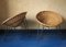 Mid-Century Bamboo and Iron Pod Chairs, Set of 2 1