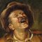 Artiste impressionniste, personnage avec perroquet, 1940, huile sur toile, encadré 7