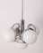 Ceiling Light in Chromed Metal and Glass by Gaetano Sciolari, 1960s, Image 3