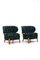 Easy Chairs Model Schulz by Otto Schulz for Boet, Sweden, Set of 2 1