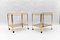 Mid-Century Modern Brass Bar Cart, France, 1960s 2