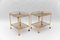 Mid-Century Modern Brass Bar Cart, France, 1960s 3