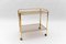 Mid-Century Modern Brass Bar Cart, France, 1960s 6