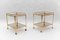 Mid-Century Modern Brass Bar Cart, France, 1960s 1