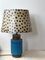Turquoise Ceramic Table Lamp by Bitossi 1