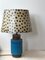 Turquoise Ceramic Table Lamp by Bitossi, Image 1