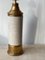 Large Creme and Gold Ceramic Table Lamp by Bitossi for Bergboms 6