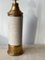 Large Creme and Gold Ceramic Table Lamp by Bitossi for Bergboms, Image 6