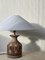 Italian Brown Ceramic Table Lamp, 1960s, Image 6