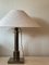 Lámpara de mesa Art Déco de latón, años 30, Imagen 2
