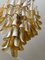 Amber Colored Murano Chandelier 6