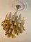 Vintage Murano Chandelier in Amber 1