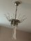 Lámpara de araña de Murano vintage en ámbar, Imagen 8