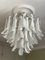 Lámpara de araña grande de Murano blanca, Imagen 7