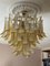 Lámpara de araña de Murano amarilla al estilo de Mazzega, Imagen 6