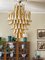 Amber Colored Murano Chandelier 1