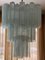 Eisblauer Kronleuchter aus Muranoglas 7