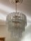 Large Murano Chandelier with Golden Base 1