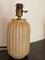 Lámpara de mesa Art Decco de gres, años 40, Imagen 3