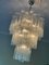 Röhrenförmiger Kronleuchter aus Muranoglas 10
