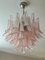 Murano Glass Chandelier from Mazzega, Image 1