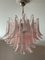 Murano Glass Chandelier from Mazzega 6