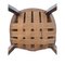 Spanish Armrest Walnut Chair by Mariano Garcia, Set of 2 6