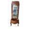 19th Century French Corner Show Cabinet with Drawers and Crystal Doors with Bronze Finals 4